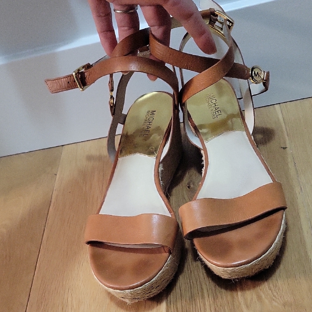 Michael Kors Tan Espadrilles for Effortless Elegance